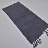 Vintage Black Hemp Rug sku3956