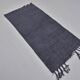 Tapis en chanvre noir vintage sku3956
