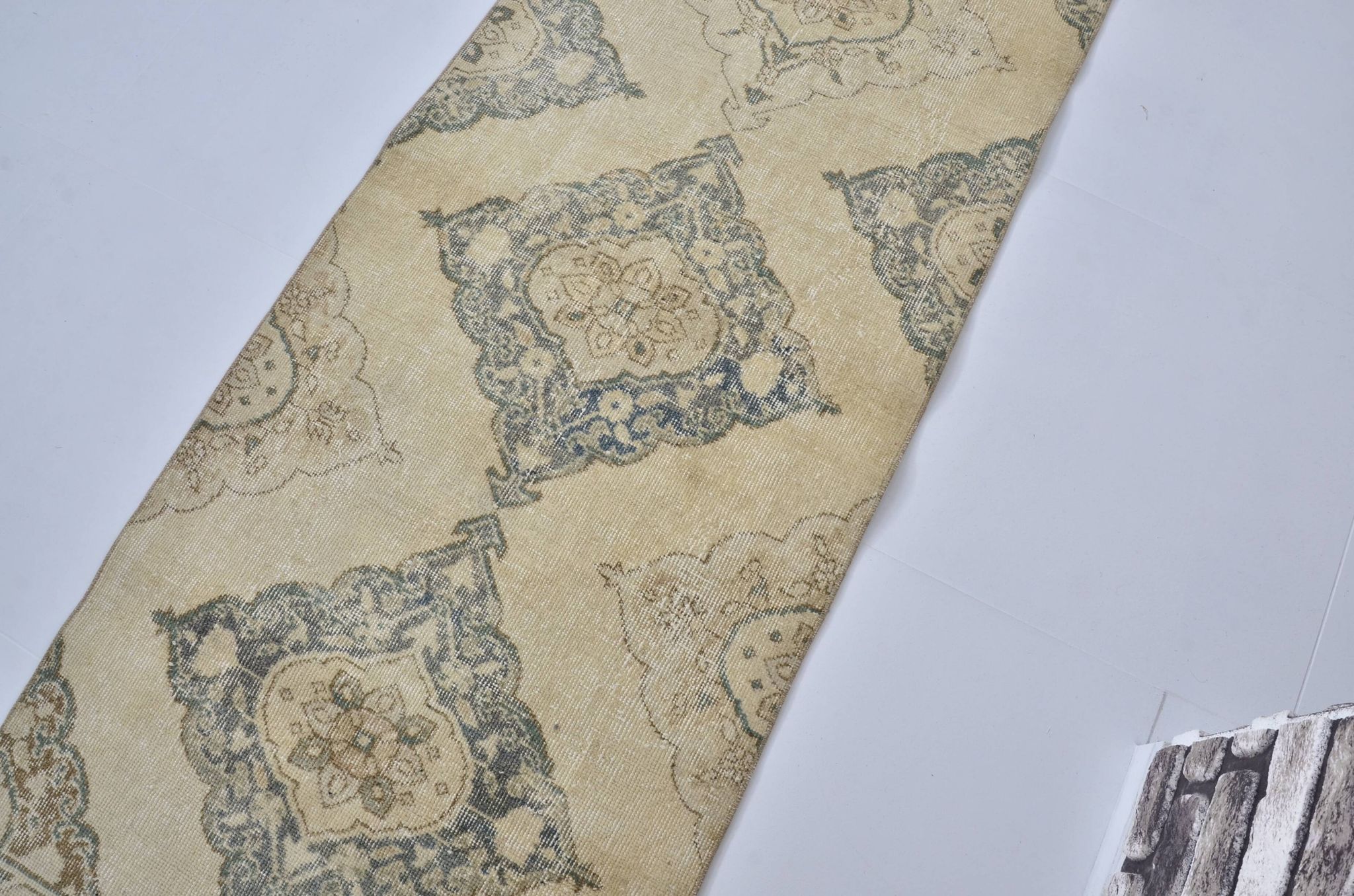 Tapis décoratif vintage Oushak sku 2111