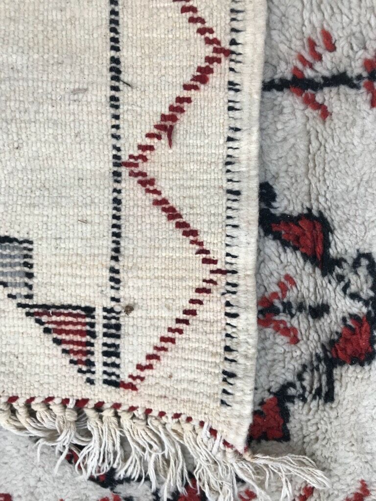 Former carpet blessed ouarain Moroccan 154 x 195 cm