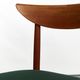 Dining chairs model #58 by Harry Østergaard  for Randers Møbelfabrik
