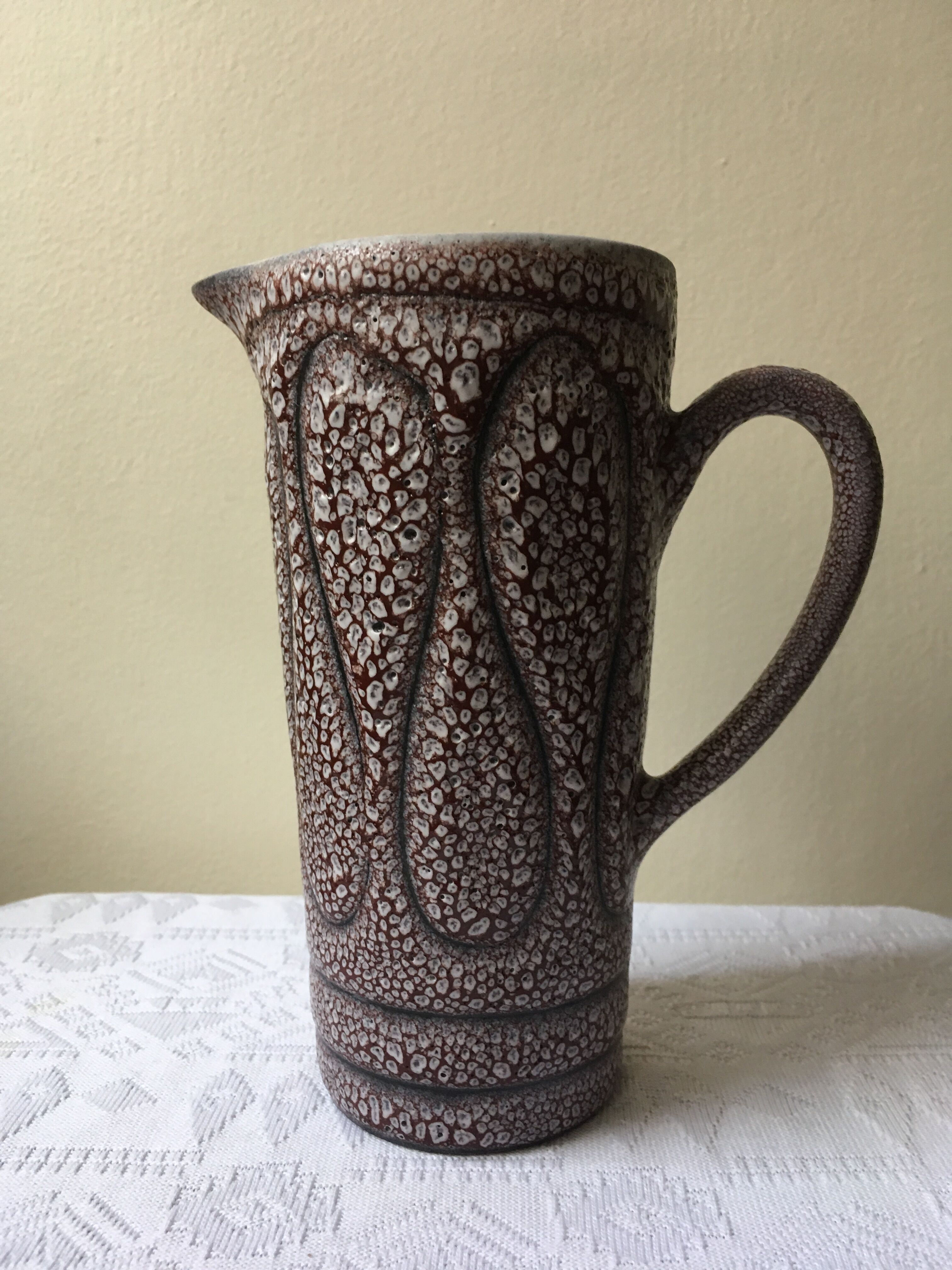 Modernist ceramic pitcher Jean Austruy