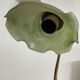 Vintage Kaelle lamp signed in brass and glass paste 70s
