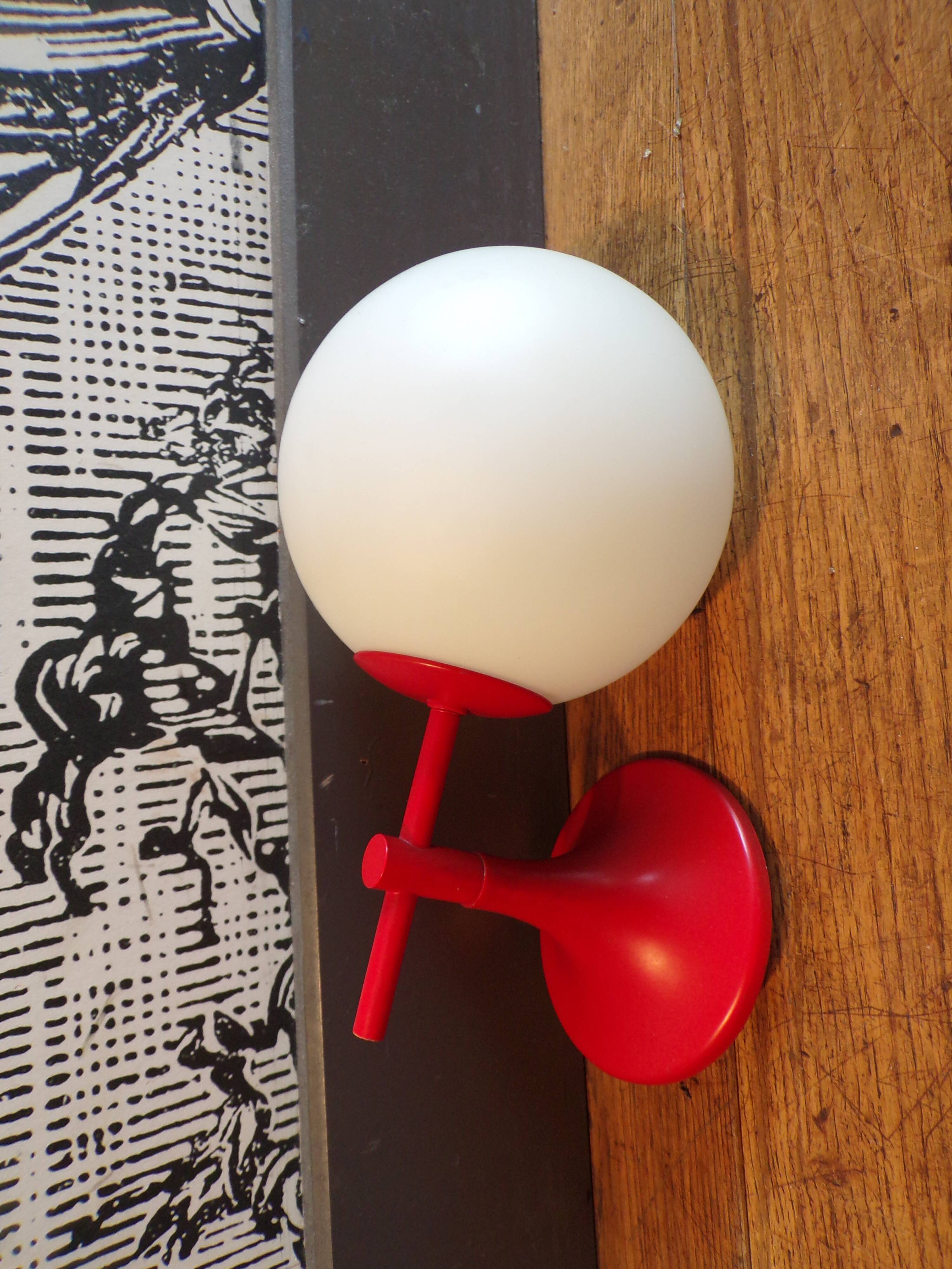 Wall lamp by Max Bill for Temde