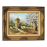 Provençal landscape painting