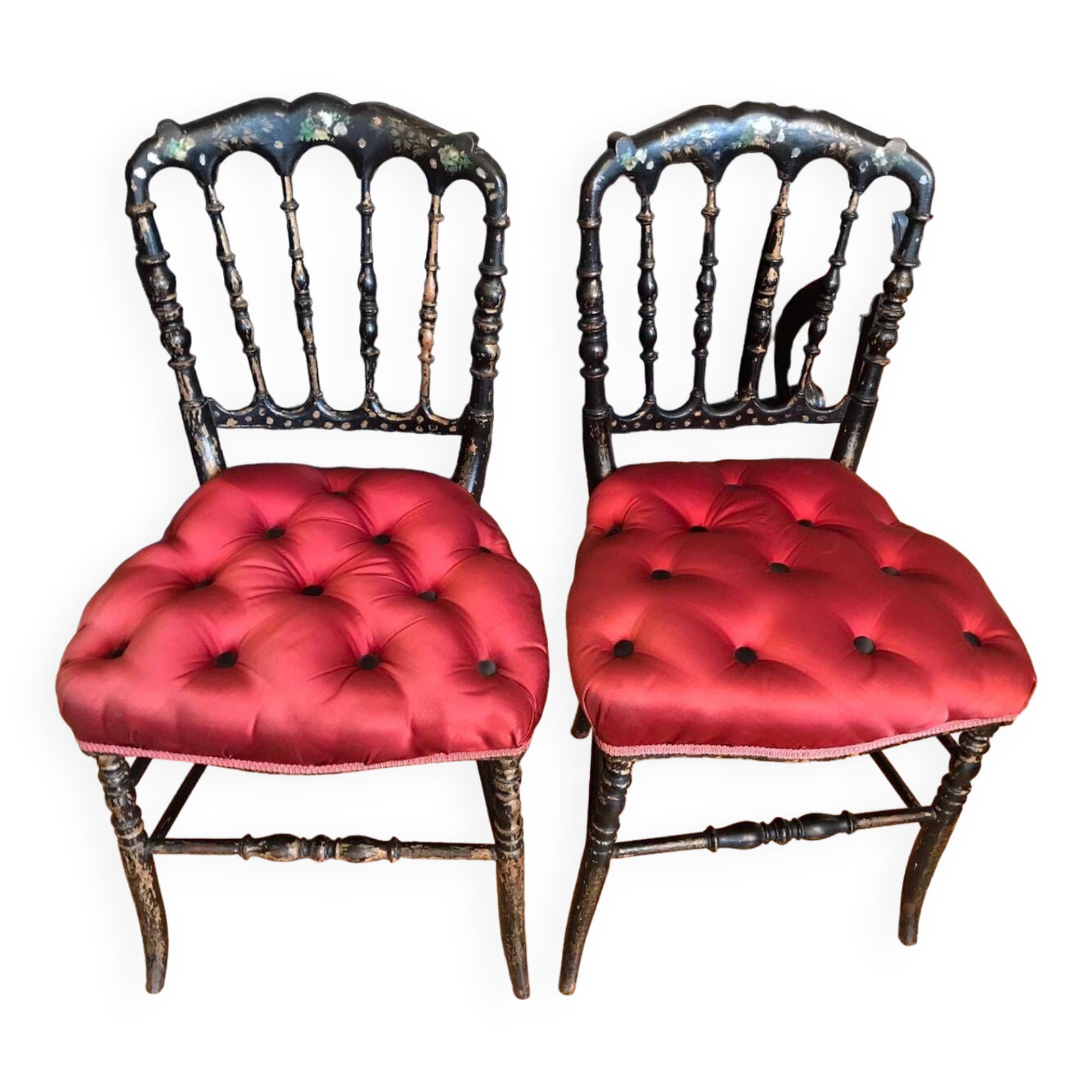 Pair of Napoleon III chairs