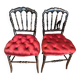 Pair of Napoleon III chairs