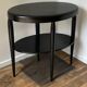 Gueridon console bois noir art déco