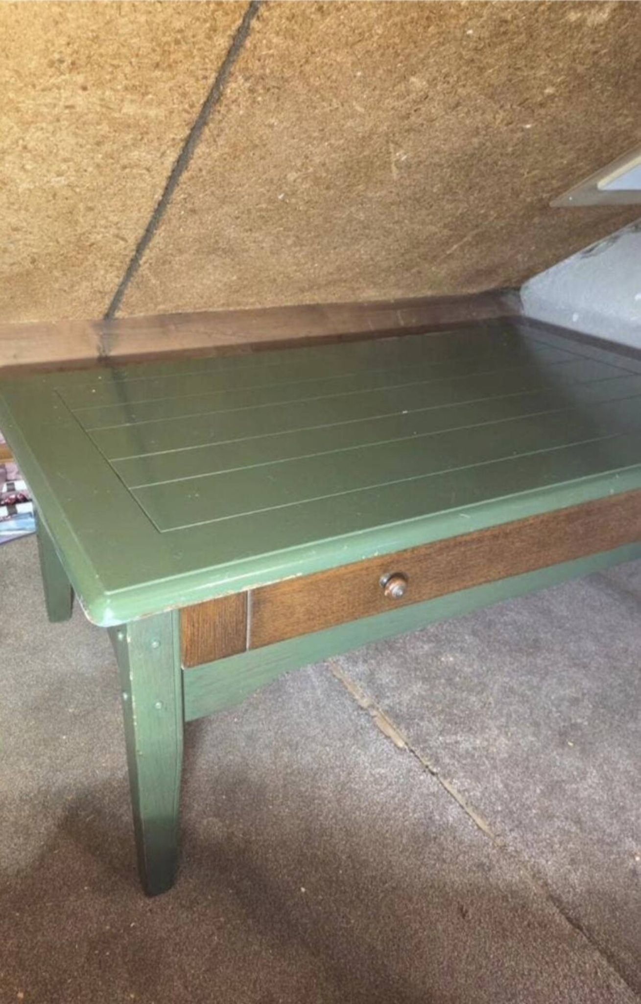 Table basse de ferme rustique
