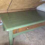 Table basse de ferme rustique
