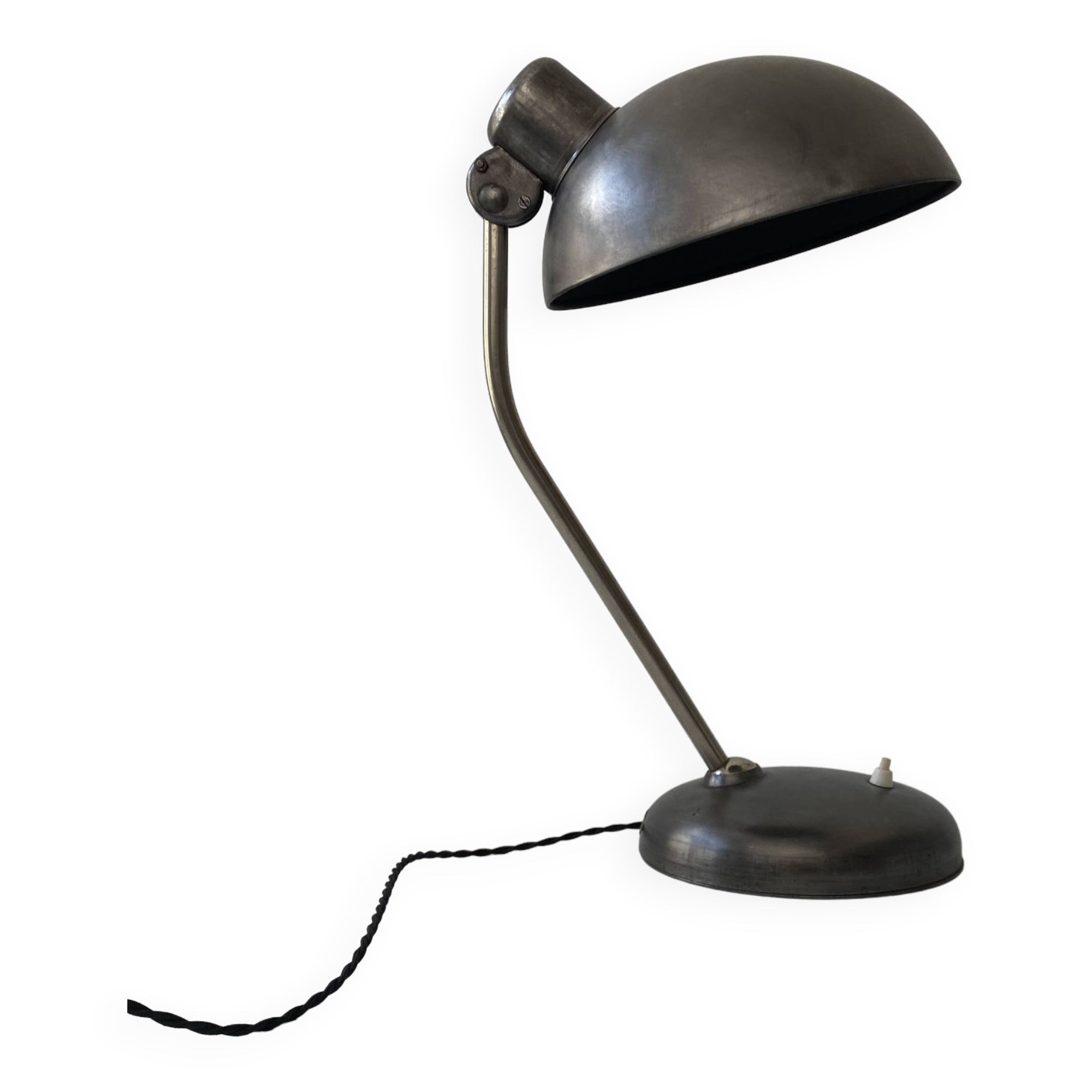 Ancienne lampe de bureau industrielle bauhaus « rech laternen »