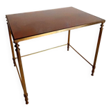 Gilded bronze side table from Maison Baguès