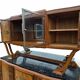 Buffet Art Déco en noyer et ronce de noyer