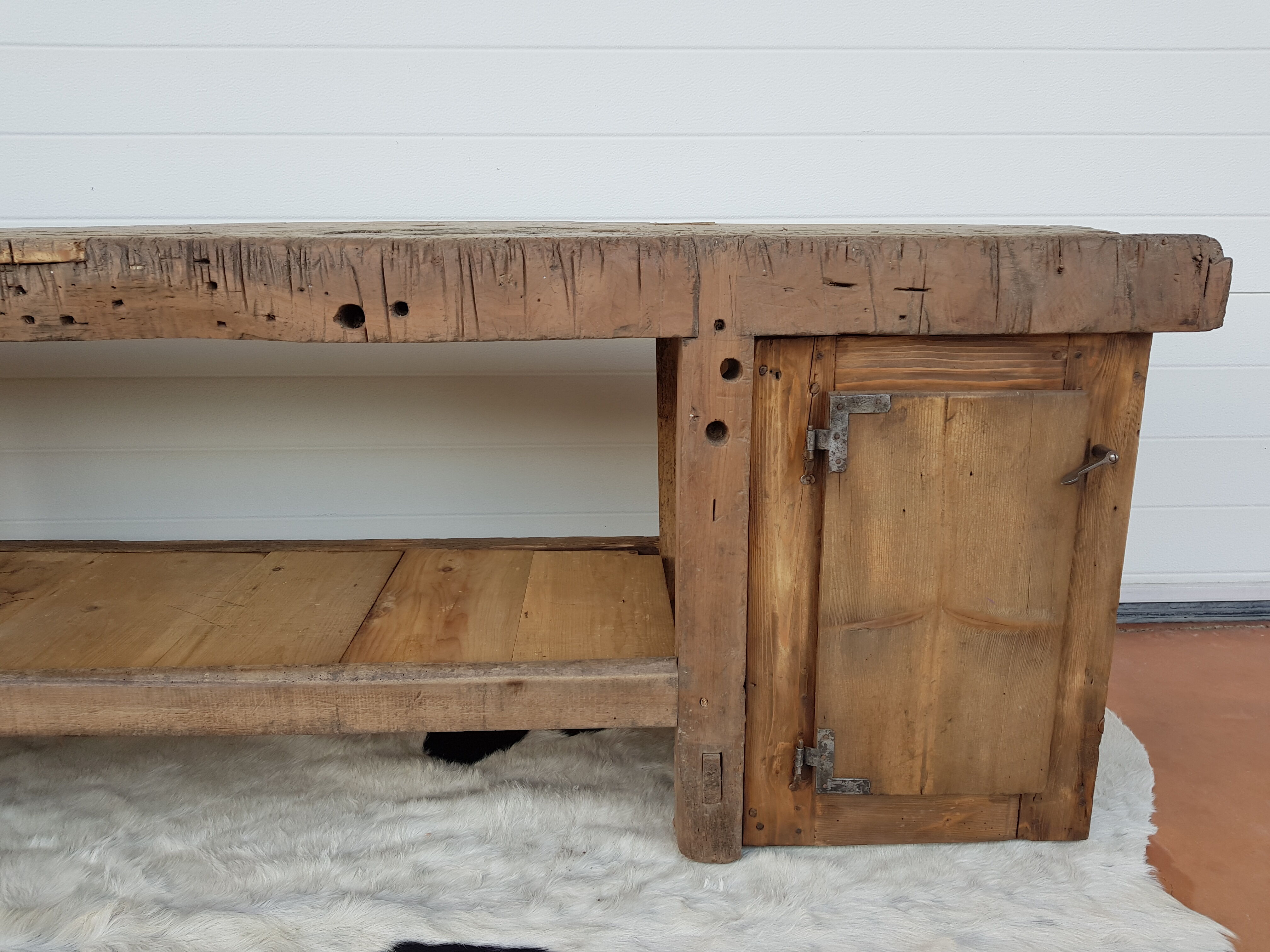 Farm workbench 19th century