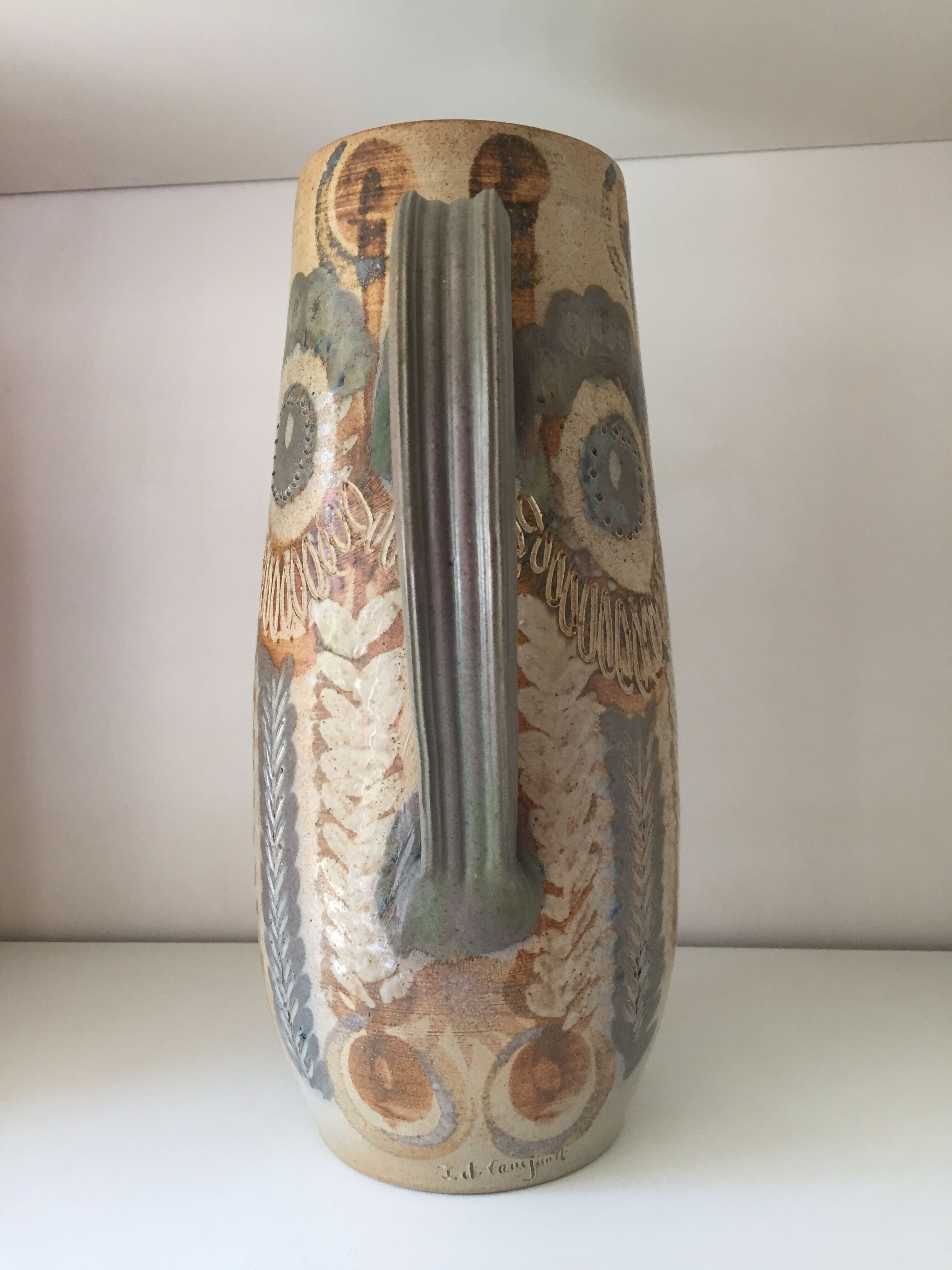 Great pitcher Jean-Claude Courjault La Cerisaie