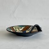 Ceramics Montoise empty art deco pockets