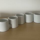 Set of 10 vintage candlesticks by Elhén Johansson