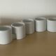 Set of 10 vintage candlesticks by Elhén Johansson