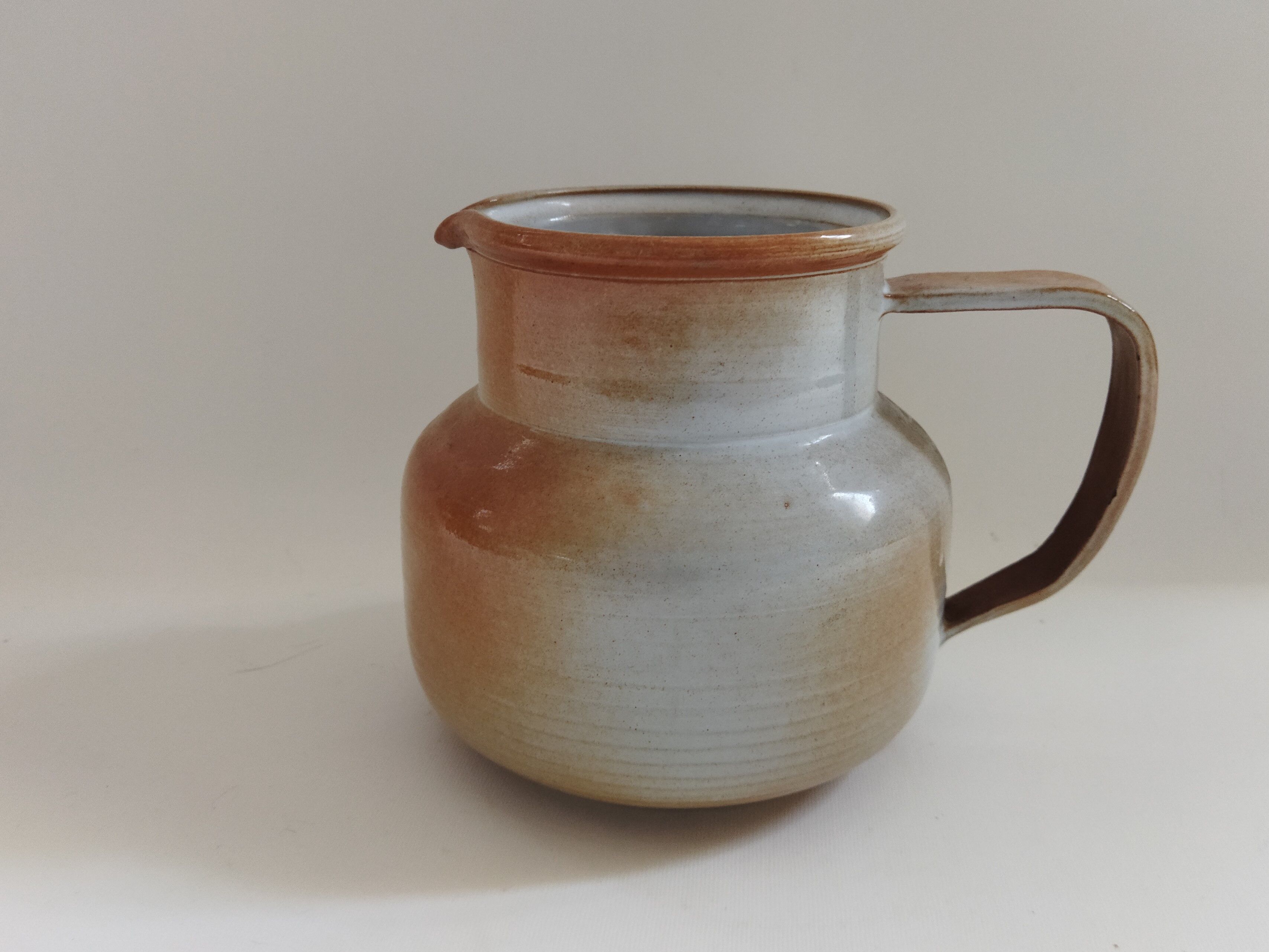 Montgolfier stoneware pitcher