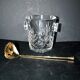 Cut crystal ice bucket Saint-Louis model Massenet H12cm