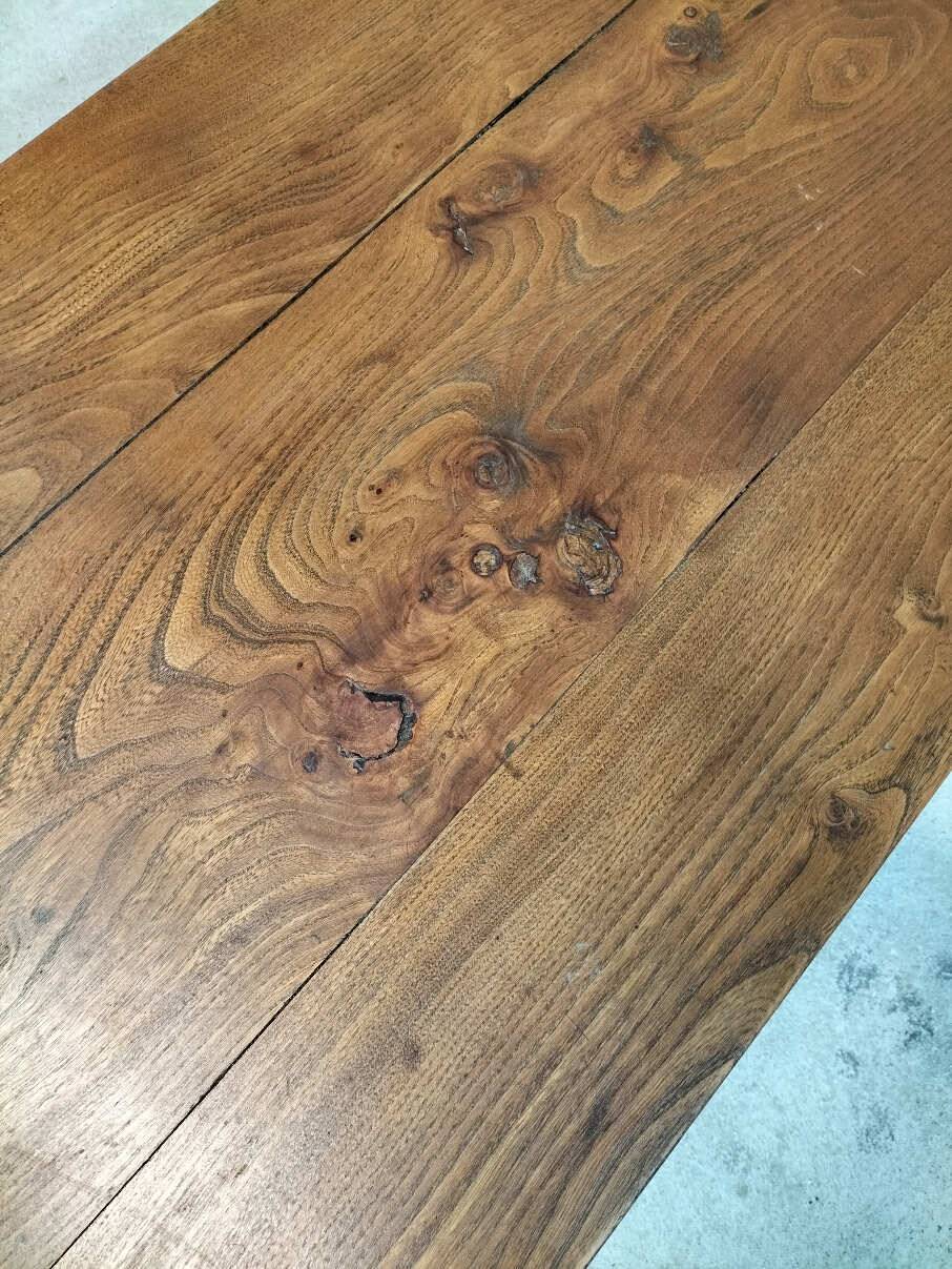 Solid wood coffee table