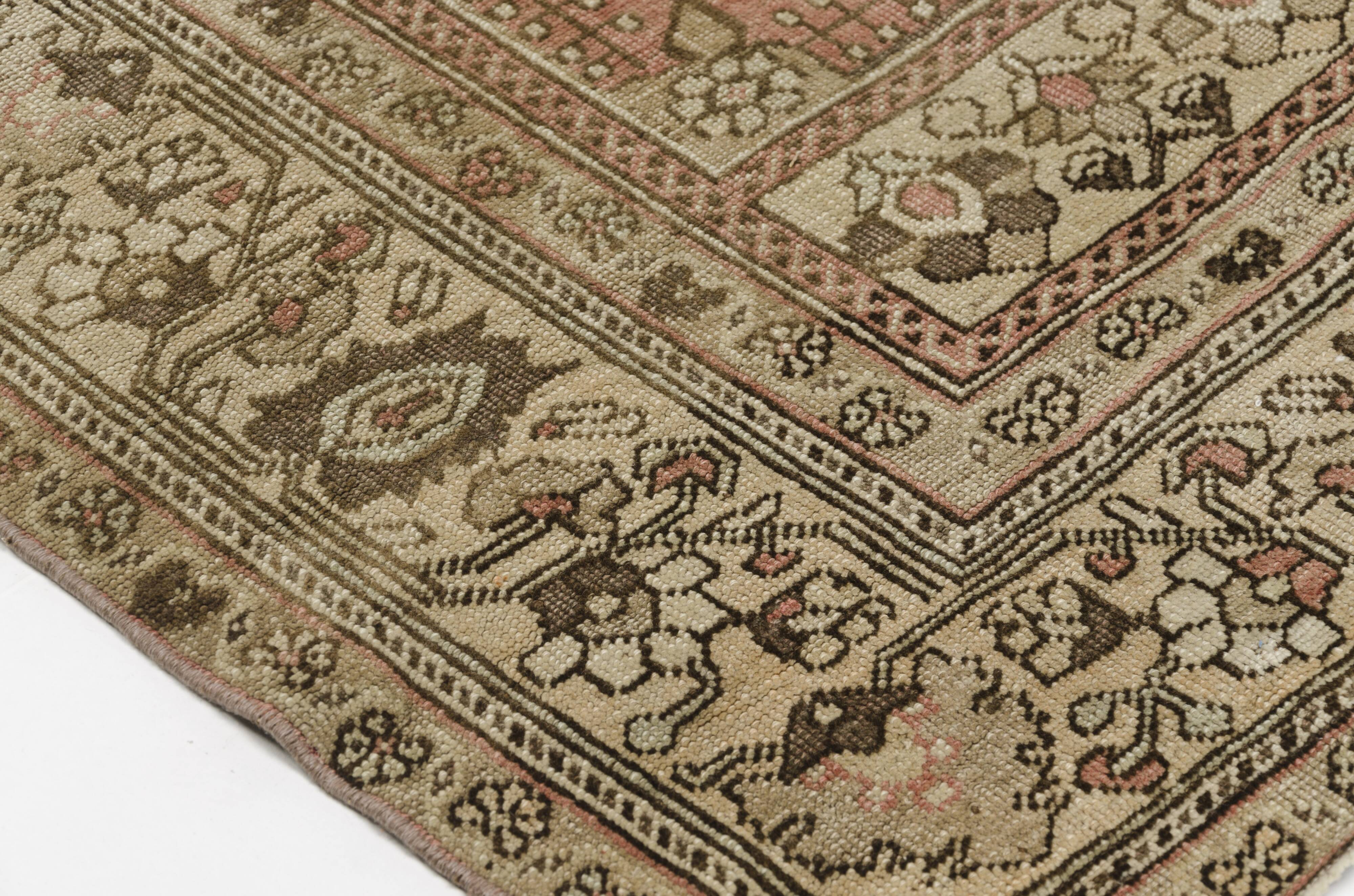 Oushak Turkish Floral Rug-823