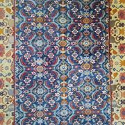 Tapis Indo Herati fait main 157x90cm