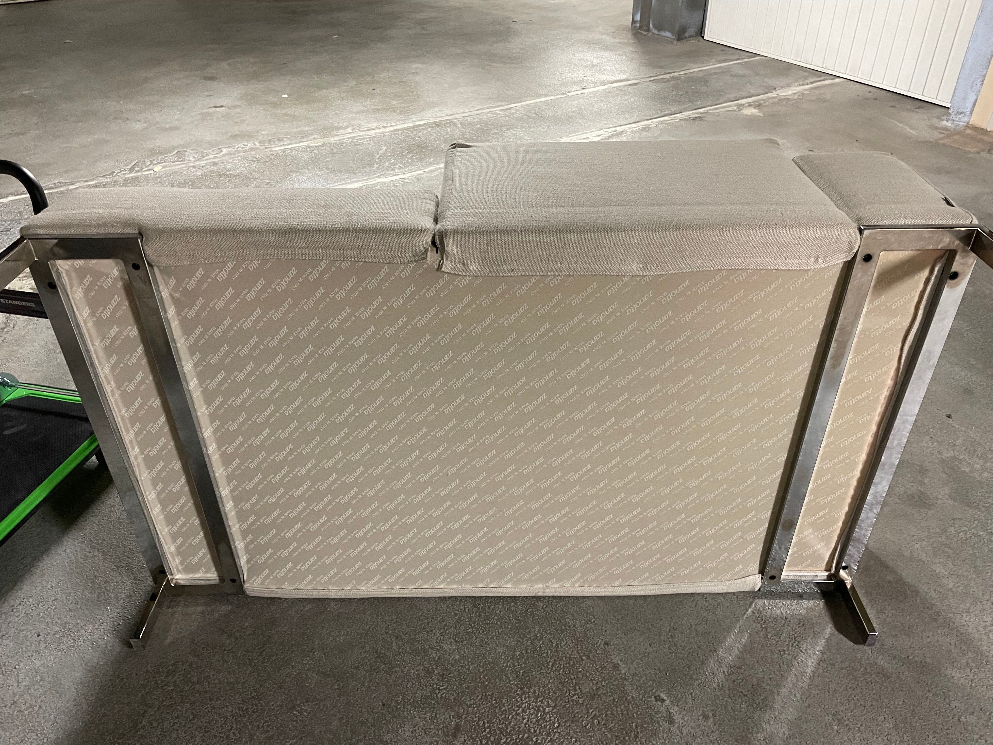 Sofa meridian Zanotti cream gray