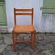 Set of 8 pine chairs