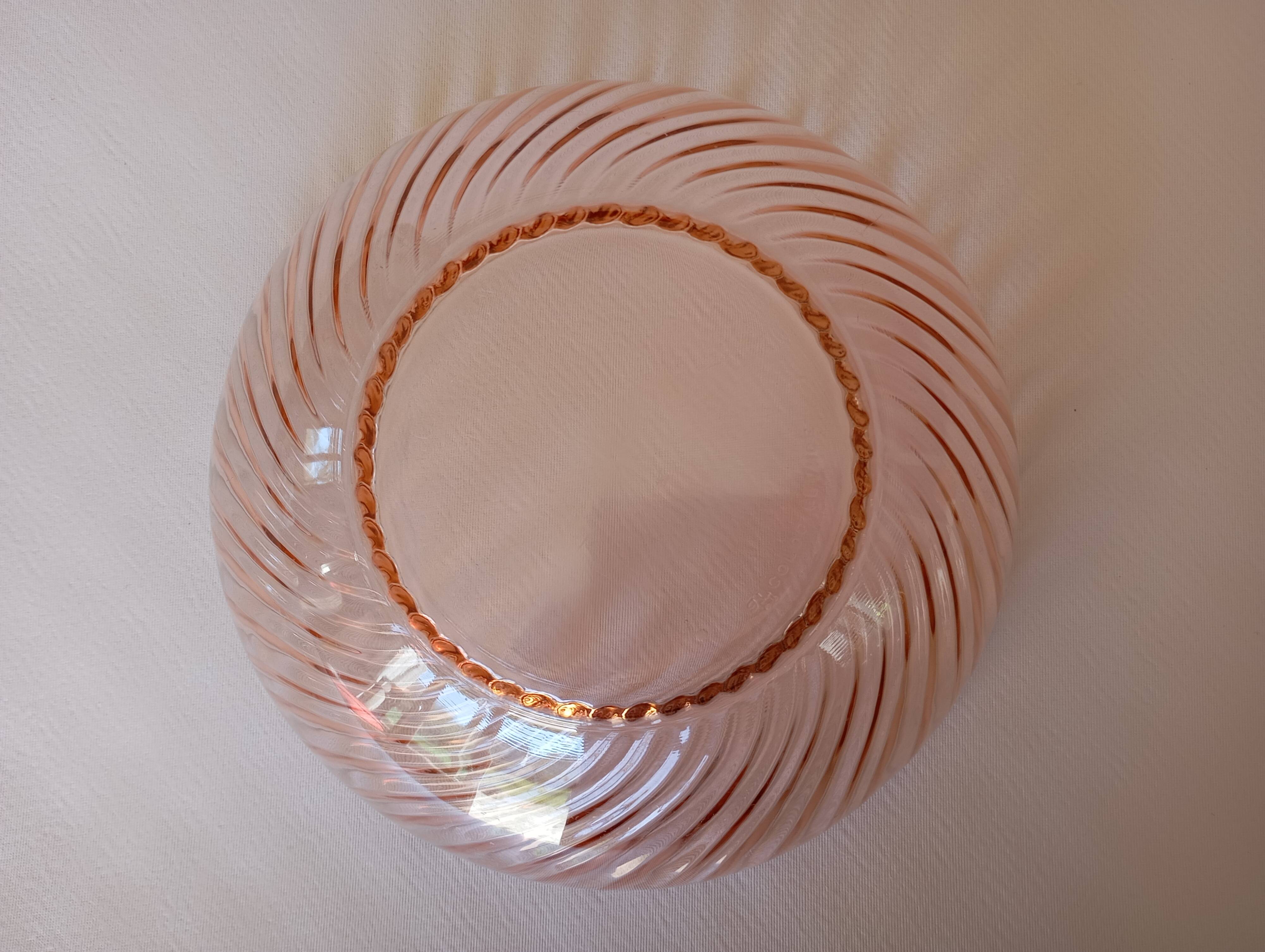 Rosaline Arcoroc glass salad bowl