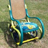Rocking-chair customisé