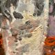 Tableau nature morte aux tournesols huile sur toile années 60/70
