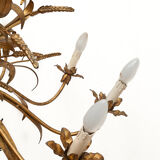 Chandelier sheaf of wheat 10 fires by Hans Kogl