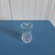 Small vintage Cristal d’Arques vase in cut glass – H. 13 cm