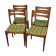 Chaises à manger en palissandre