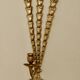 Single mid-century brass Swedish brass sconce