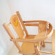 Chaise haute de poupée vintage
