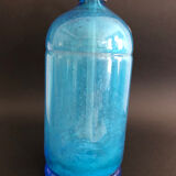 Blue vintage siphon