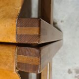 Set of 4 Maison Regain leather chairs