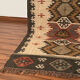 4x10 jute handwoven kilim runner rug, 120 x 300 cm handmade, kelim, carpet, indian.