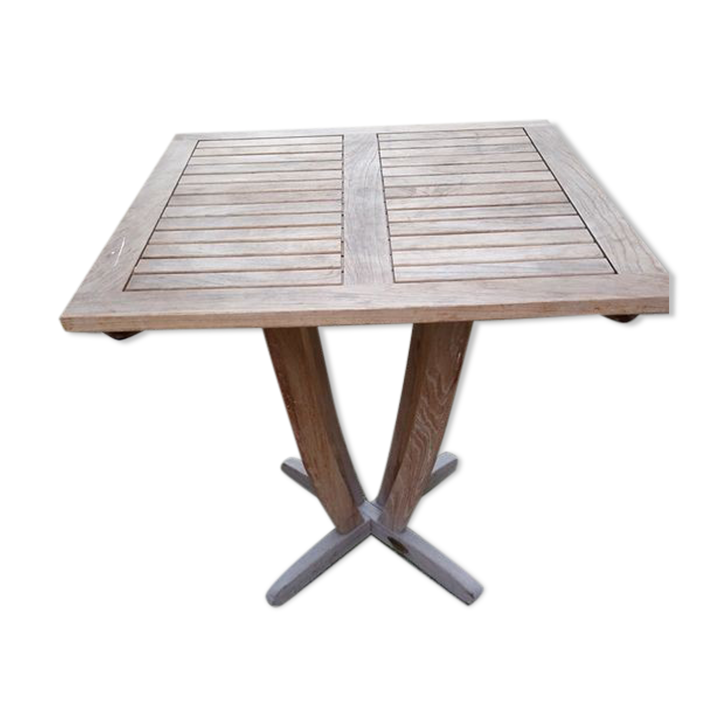 Table balcony in solid teak collection borneo