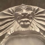 Cup decorated with lion's head signed Lalique