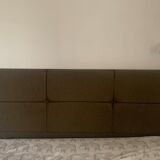 Grey headboard