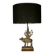 Shiva lamp in bronze.
