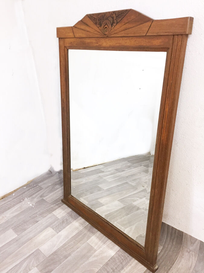 Mirror fireplace Pier art deco 110x74cm