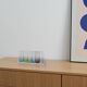Set of glasses with a tray, Italian design, 1970s, made in Italy