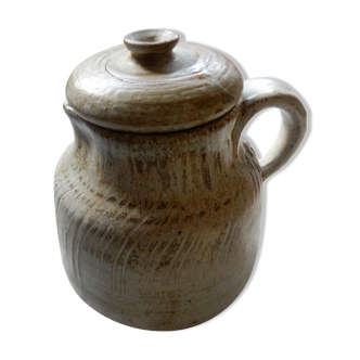 Pottery teapot