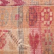 3x12 Rug For Kitchen Pale Red Pink Turkish Vintage Runner Rug 85x367Cm