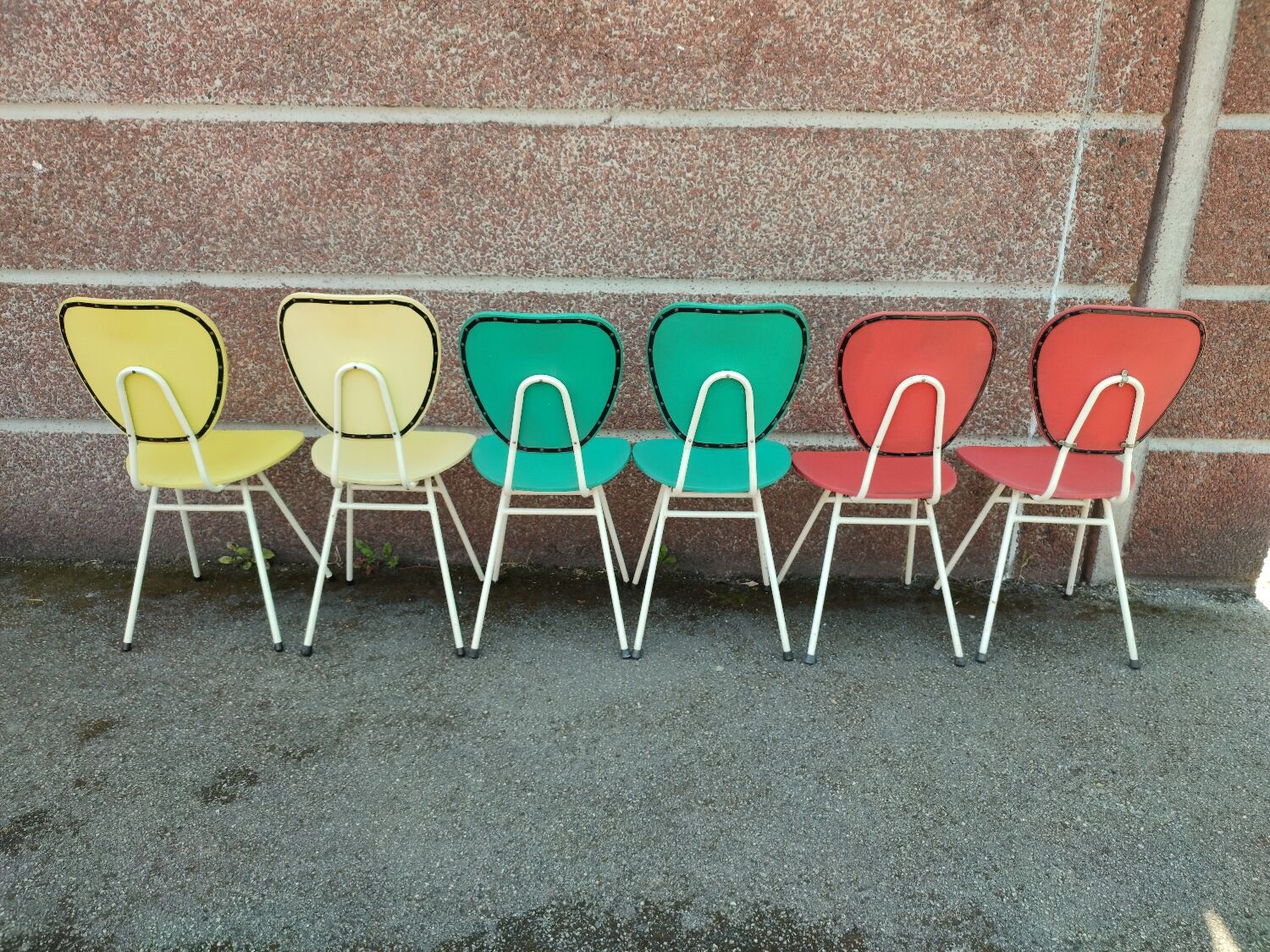 6 chaises vintage Henriette