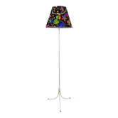 Josef Frank x J.T. Kalmar (House & Garden) Tripod floor lamp in white brass #2057